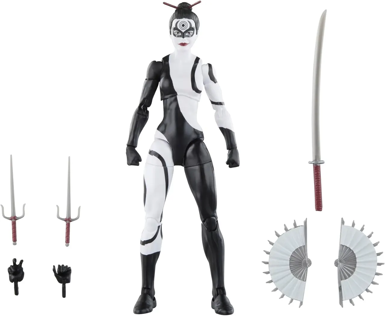 Hasbro Marvel Legends Lady Bullseye 6\" Figurine articulée Marvel Knights - Image 1