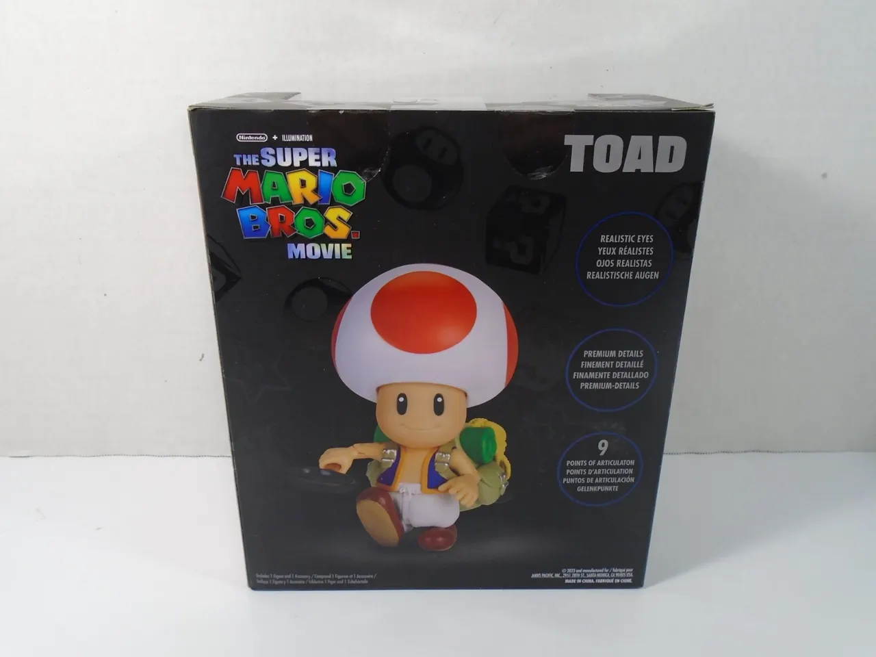 Jakks Pacific Toad Action Figure – Super Mario Movie 13 cm - Image 6
