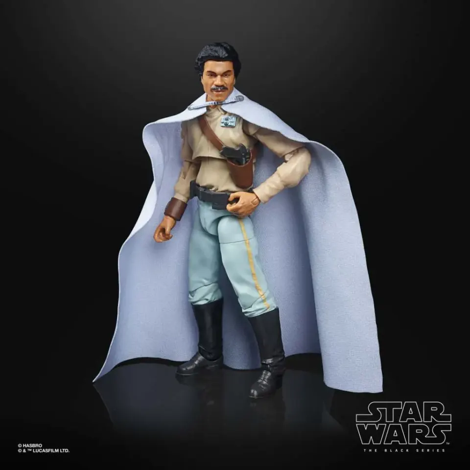 Hasbro Star Wars Power of the Force Lando Calrissian Jumbo Figure - Image 4