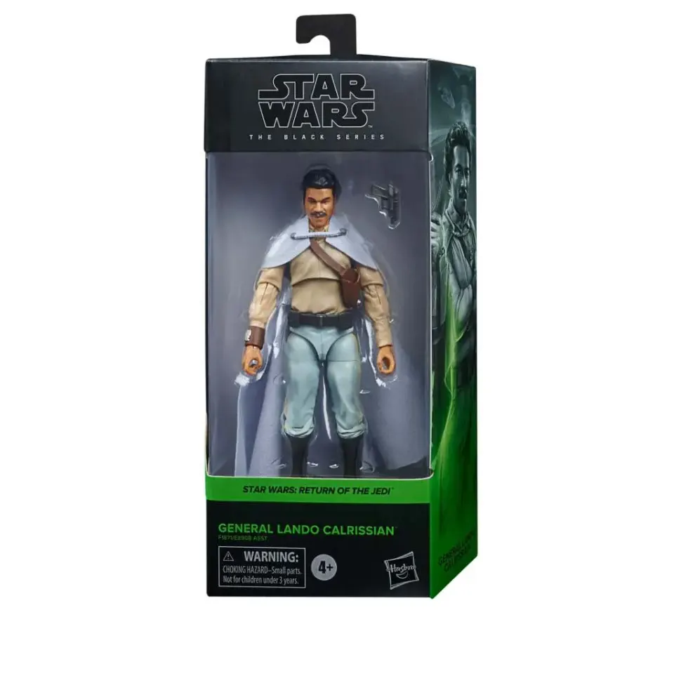 Hasbro Star Wars Power of the Force Lando Calrissian Jumbo Figure - Image 6