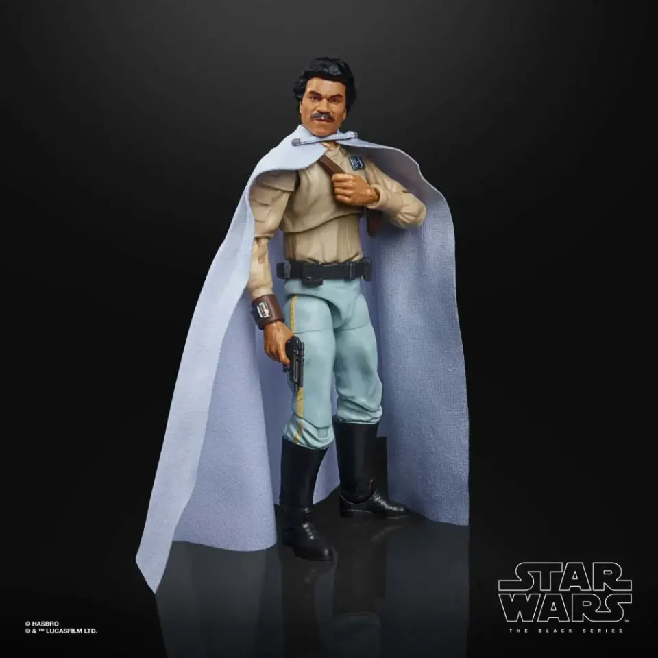 Hasbro Star Wars Power of the Force Lando Calrissian Jumbo Figure - Image 1