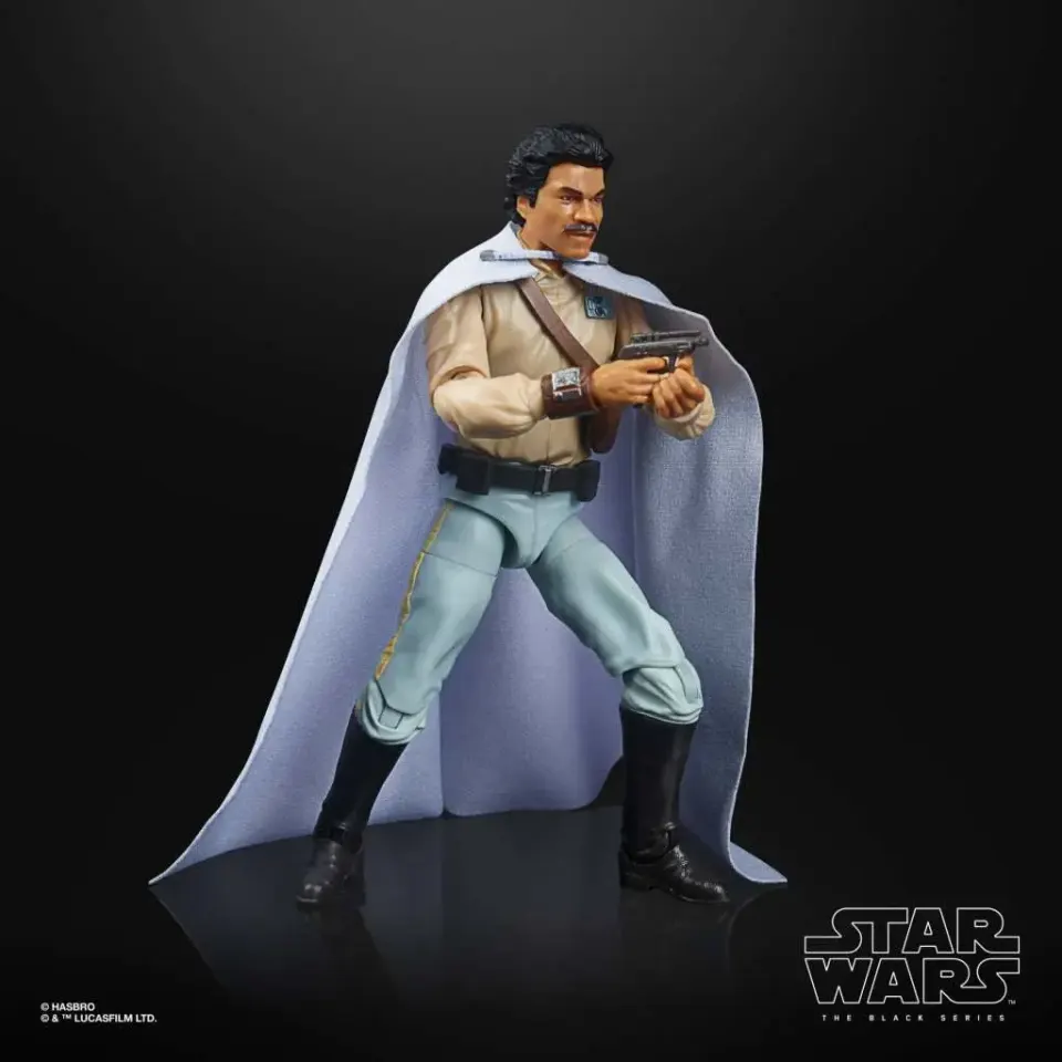 Hasbro Star Wars Power of the Force Lando Calrissian Jumbo Figure - Image 3