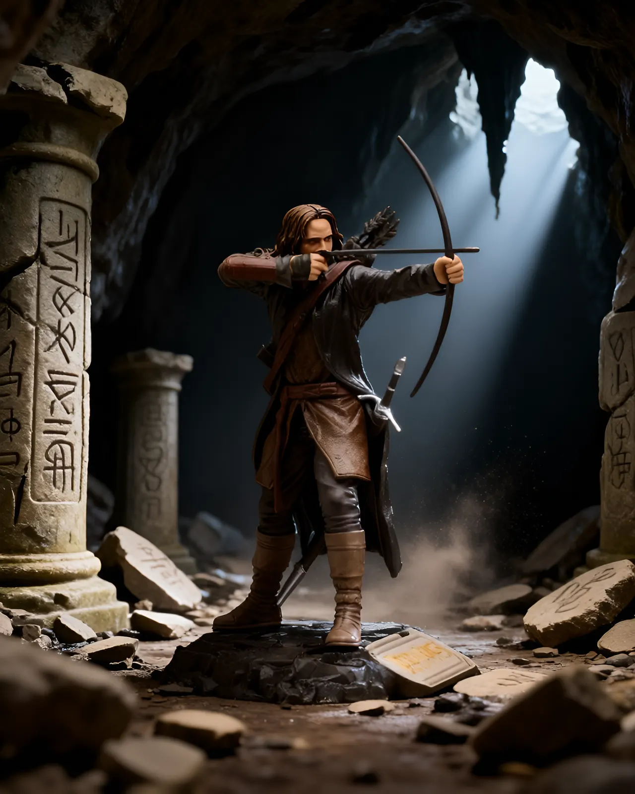 McFarlane Toys Movie Maniacs 6in Aragorn Figure – LOTR - Image 4