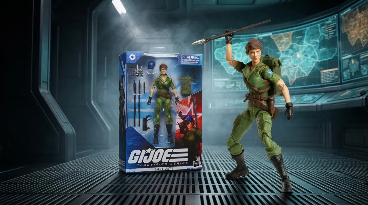 Hasbro G.I. Joe Classified Series Lady Jaye 6" Action Figure - Image 10
