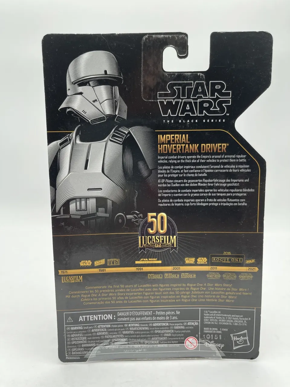 Hasbro Star Wars Imperial Hovertank Driver – Black Series Archive 6" - Image 6