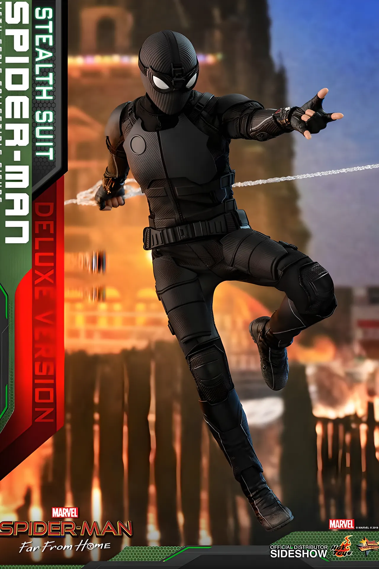 Hot Toys Spider‑Man Stealth Suit 1/6 Scale Deluxe Movie Masterpiece (MMS541) - Image 11
