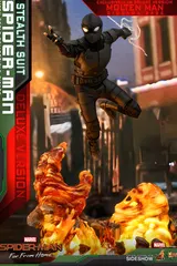 Hot Toys Spider‑Man Stealth Suit 1/6 Scale Deluxe Movie Masterpiece (MMS541) - Thumbnail 6
