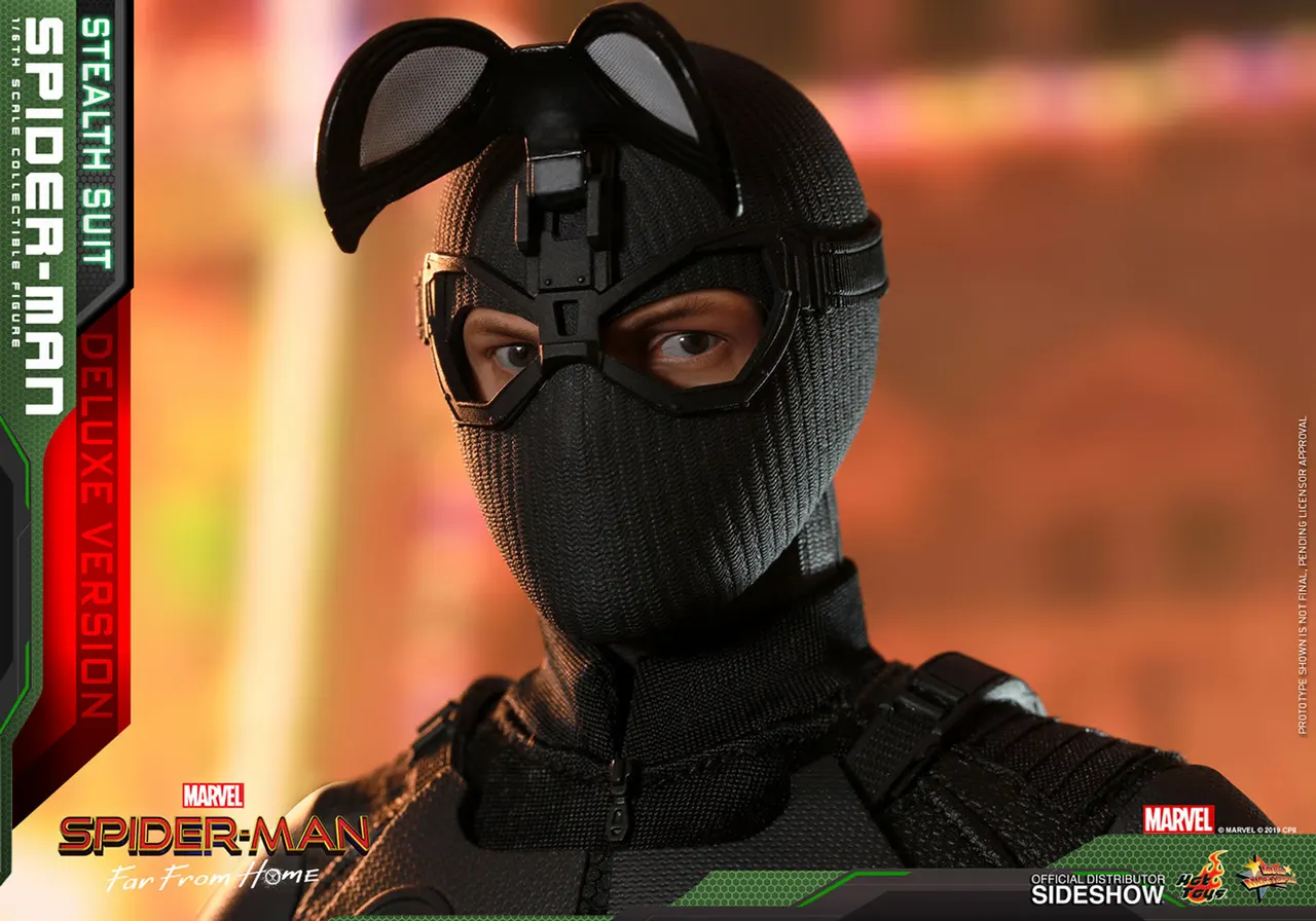 Hot Toys Spider‑Man Stealth Suit 1/6 Scale Deluxe Movie Masterpiece (MMS541) - Image 2