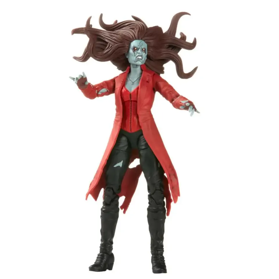 Hasbro Marvel Legends Zombie Scarlet Witch 6" Figure Disney+ What If - Image 1