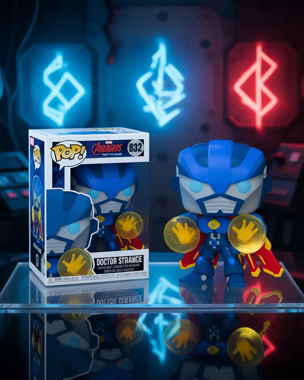 Funko Pop! Marvel Mech Doctor Strange Vinyl Figure - Image 3