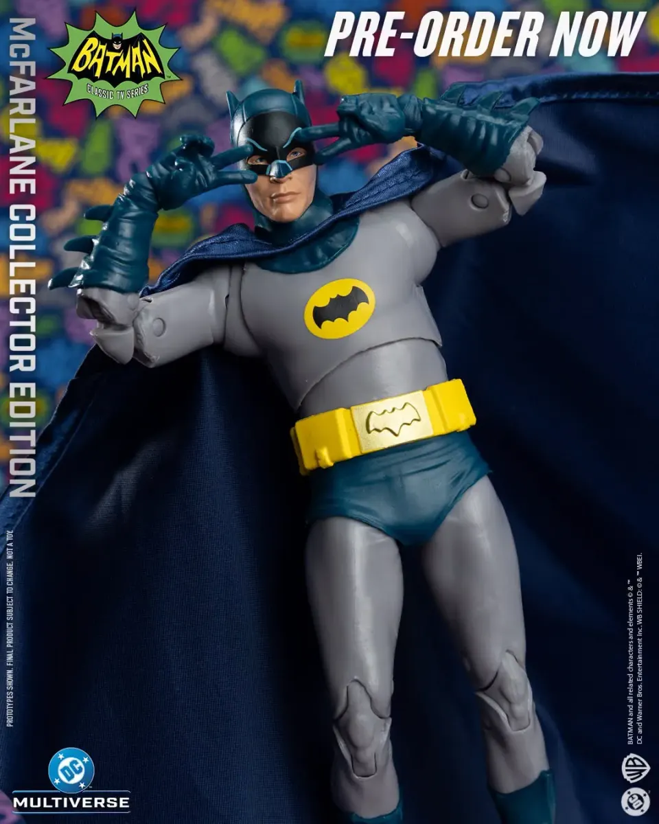 McFarlane Toys DC Multiverse Batman & Robin Classic TV Series 7" 2-Pack - Image 5