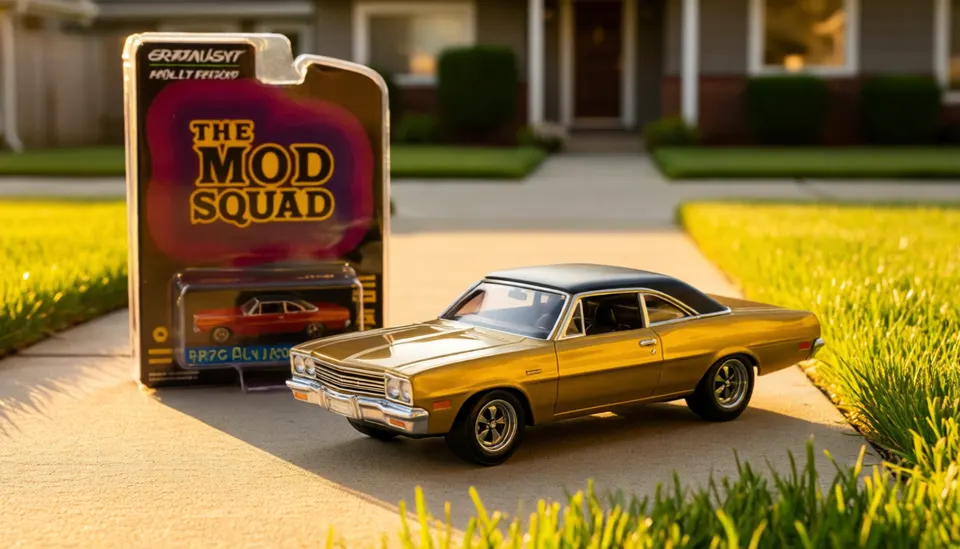 Greenlight 1969 Plymouth Satellite "Green Machine" Diecast – 44890SET