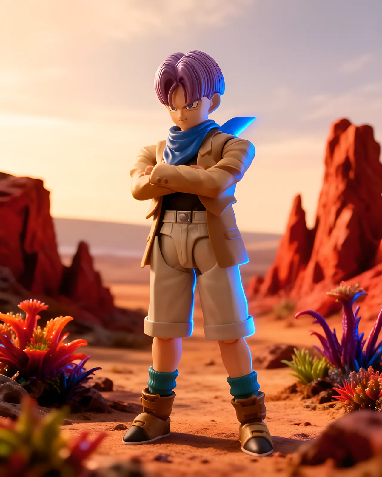 Bandai Spirits Dragon Ball GT S.H.Figuarts Trunks Action Figure - Image 6