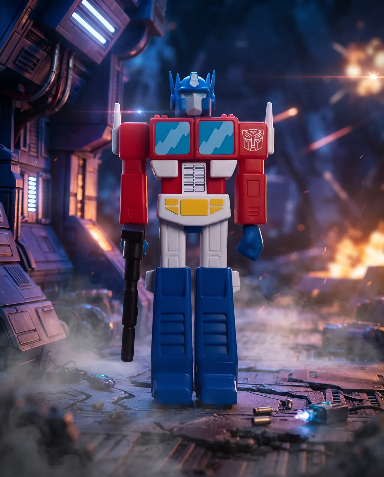 Super7 Transformers Super Shogun Optimus Prime Jumbo Figure - Image 15