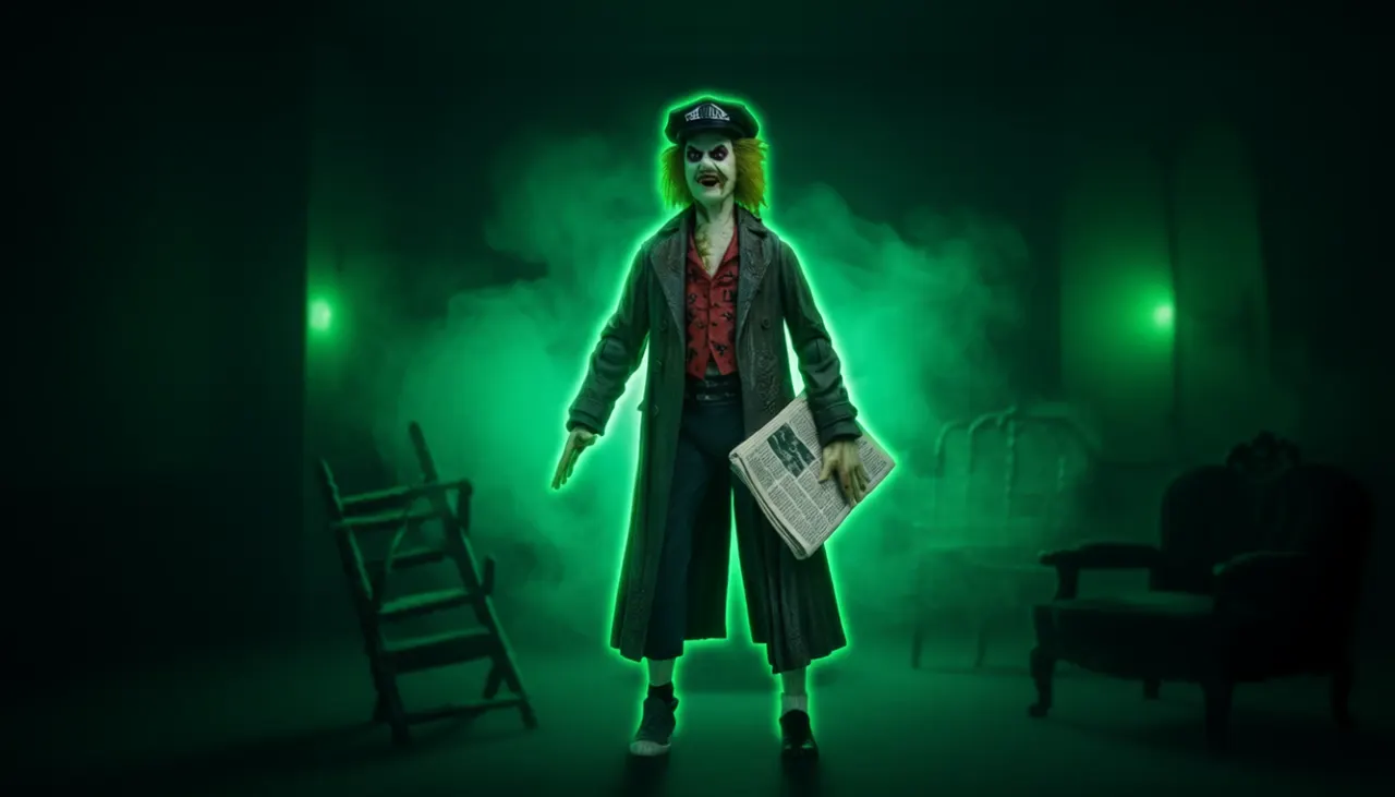 NECA Beetlejuice Ultimate Action Figure – Tour Guide Bio‑Exorcist 7in - Image 13