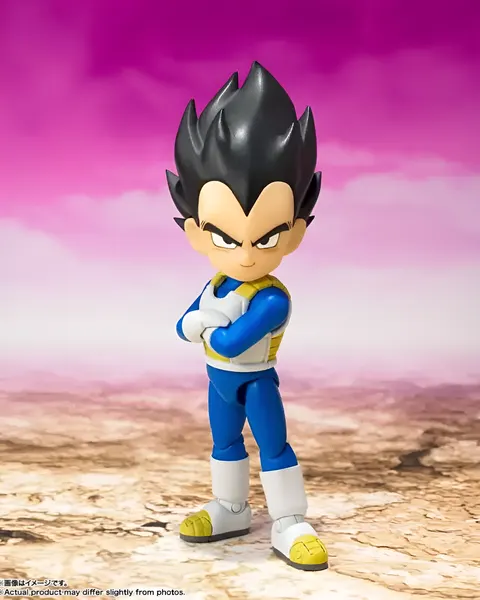 Bandai S.H. Figuarts Dragon Ball Daima Vegeta Mini 2.8" Figure