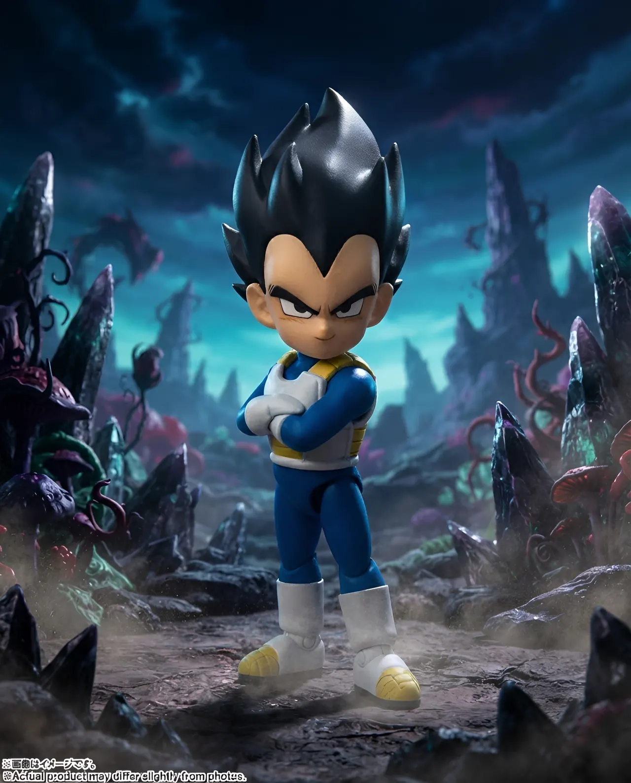 Bandai S.H. Figuarts Dragon Ball Daima Vegeta Mini 2.8" Figure - Image 3