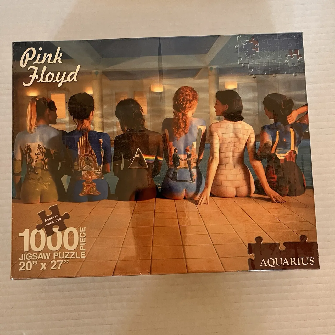 Aquarius Pink Floyd Back Art 1000-Piece Jigsaw Puzzle 20x27 - Image 2