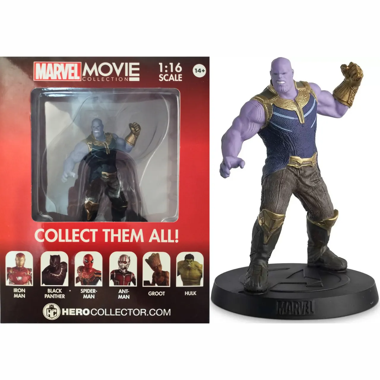 Eaglemoss Thanos Special Edition 1:16 Marvel Movie Collection - Image 1