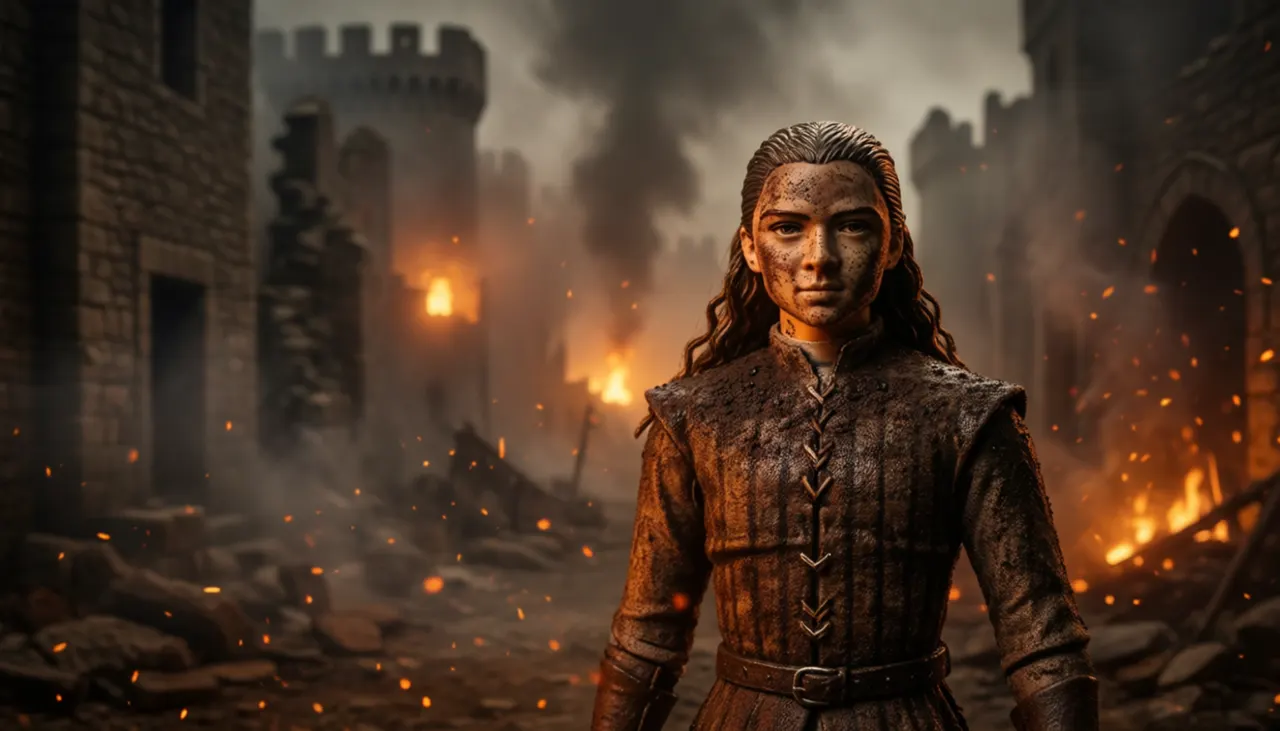 McFarlane Toys Game of Thrones Arya Stark – King's Landing Figure - Image 5