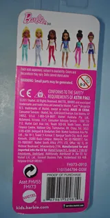 Mattel Barbie On The Go 4" Figure FHV73 – 2017 - Thumbnail 2