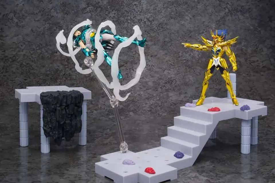 Bandai Saint Seiya D.D.Panoramation Cancer Deathmask Action Figure - Image 5