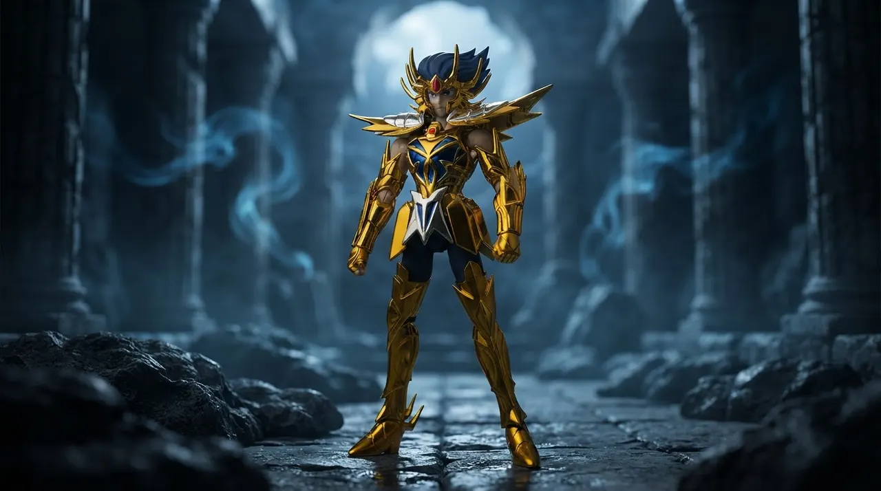 Bandai Saint Seiya D.D.Panoramation Cancer Deathmask Action Figure - Image 8