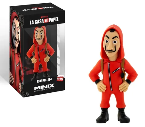 Minix Berlin with Mask 12cm Vinyl Figure – Money Heist