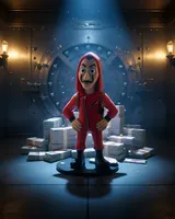 Minix Berlin with Mask 12cm Vinyl Figure – Money Heist - Thumbnail 3