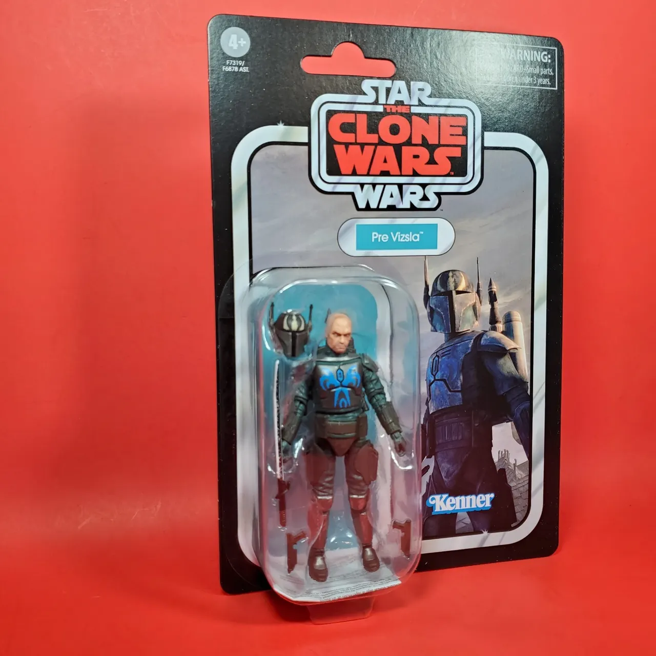 Hasbro Star Wars Vintage Collection Pre Vizsla 3.75" Action Figure - Image 4