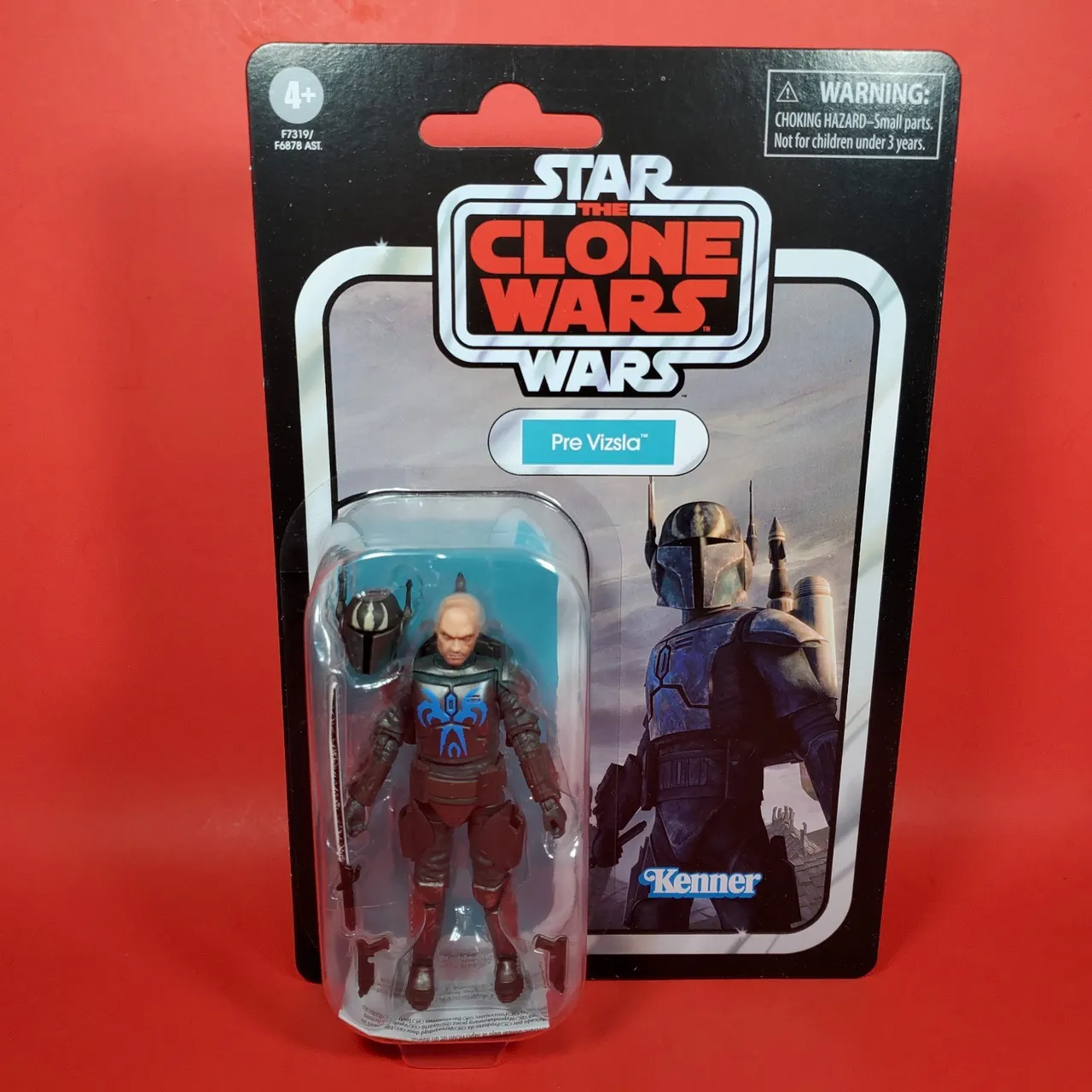 Hasbro Star Wars Vintage Collection Pre Vizsla 3.75" Action Figure - Image 3