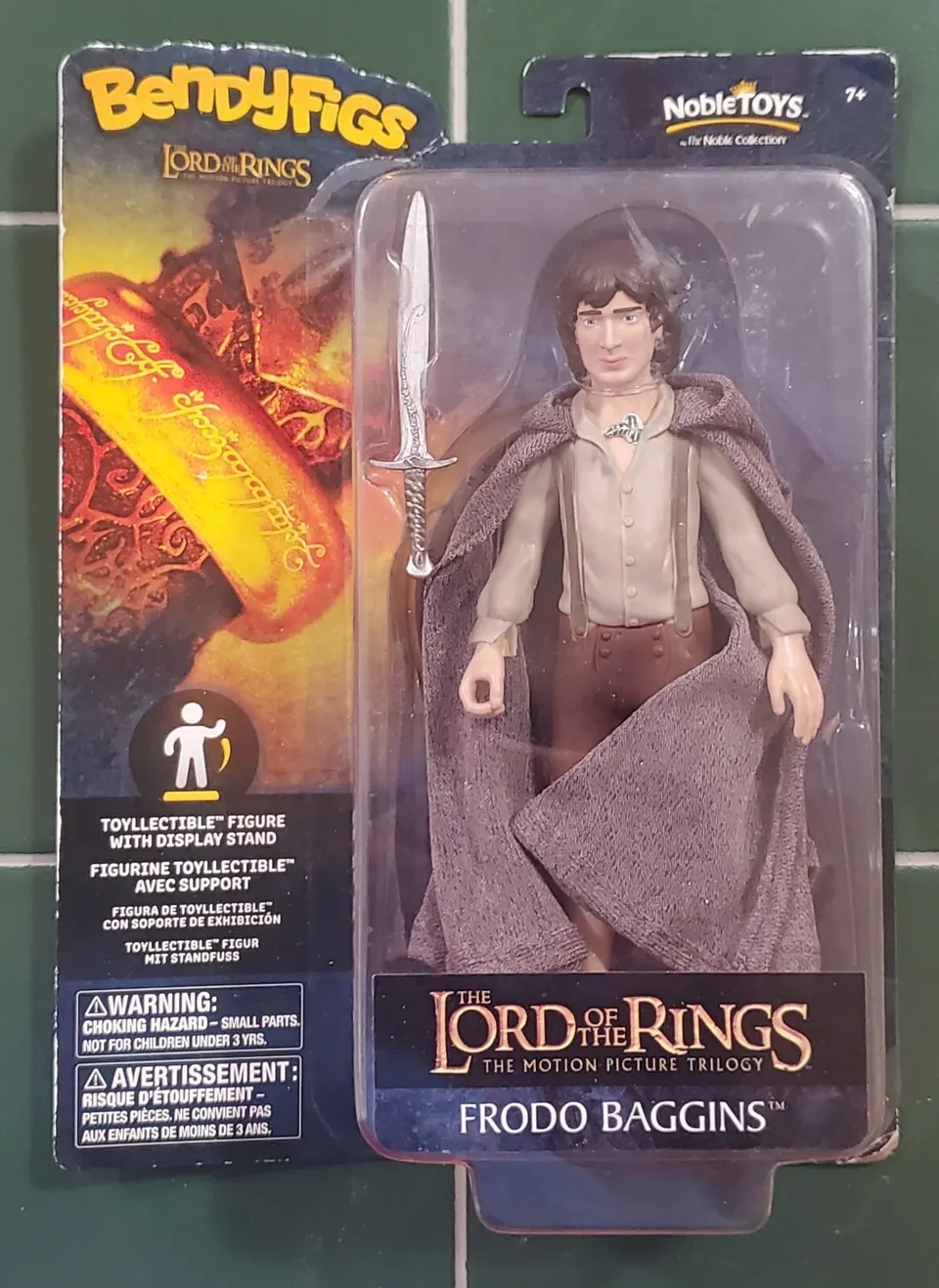 Noble Collection Lord of the Rings Frodo Bendyfig – Bendy Figure - Image 16