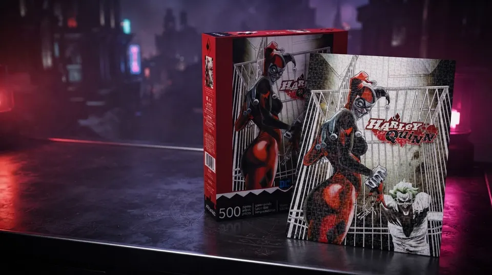 Aquarius DC Comics Harley Quinn & Joker 500-Piece Jigsaw Puzzle
