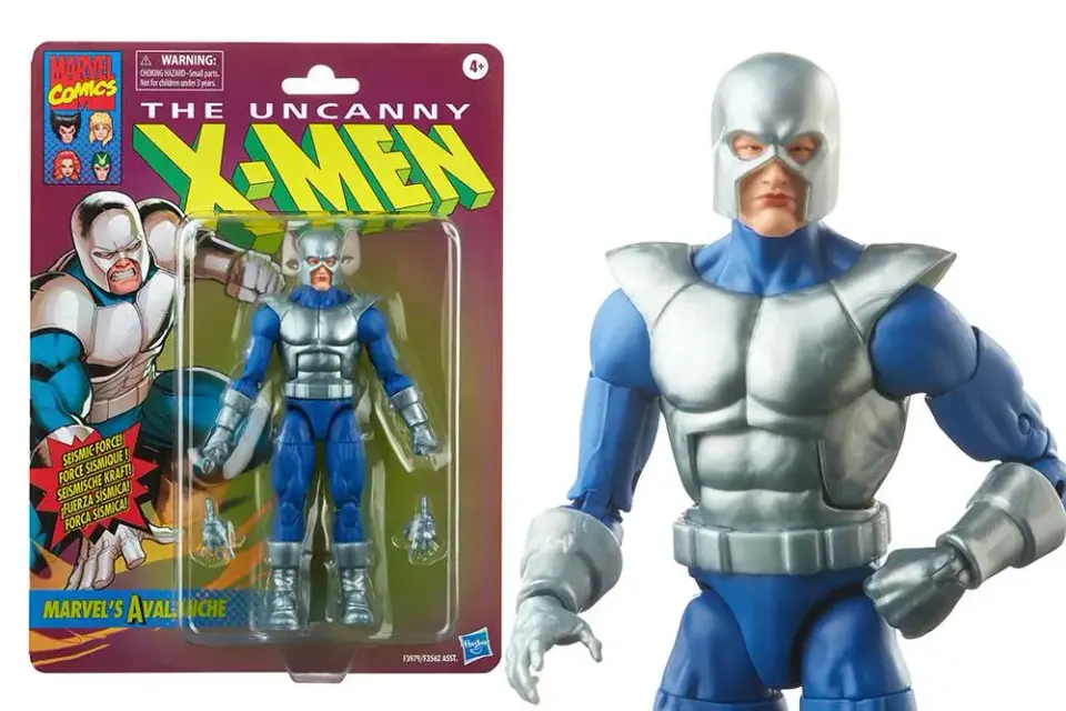 Hasbro Marvel Legends Retro Collection Avalanche Figure – 6" Scale - Image 4