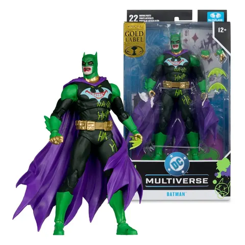 Batman Jokerized (Joker War) – DC Multiverse Gold Label 7" Figure – McFarlane Toys