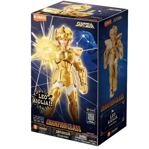 Blokees Saint Seiya Champion Class Leo Aiolia Model Kit – 15cm