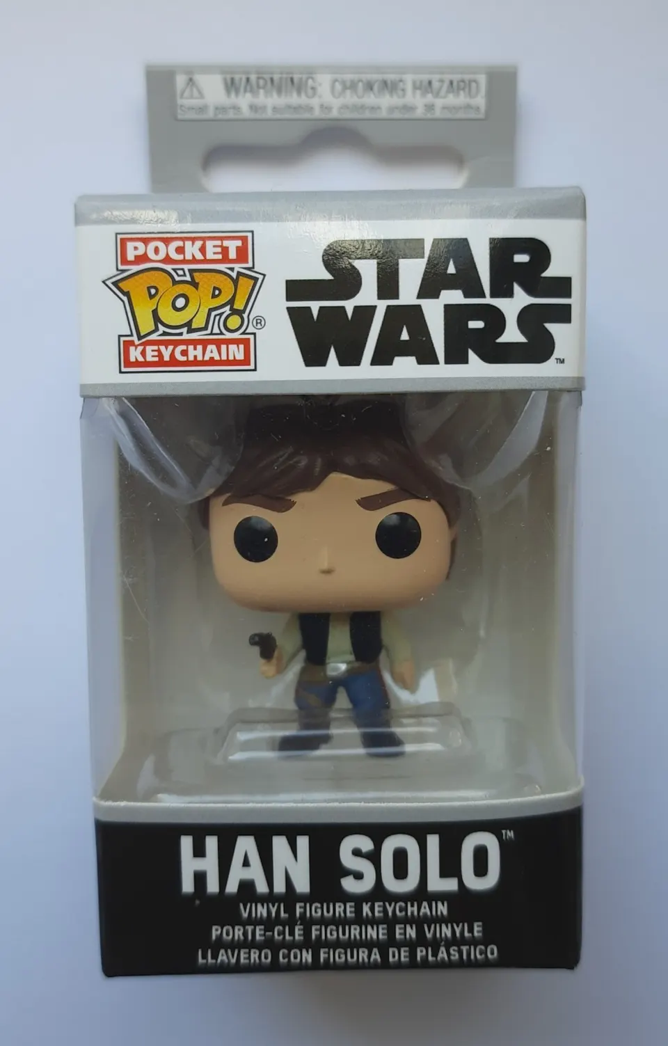 Funko Pop! Porte-clés – Star Wars Han Solo (Mini figurine en vinyle) - Image 2