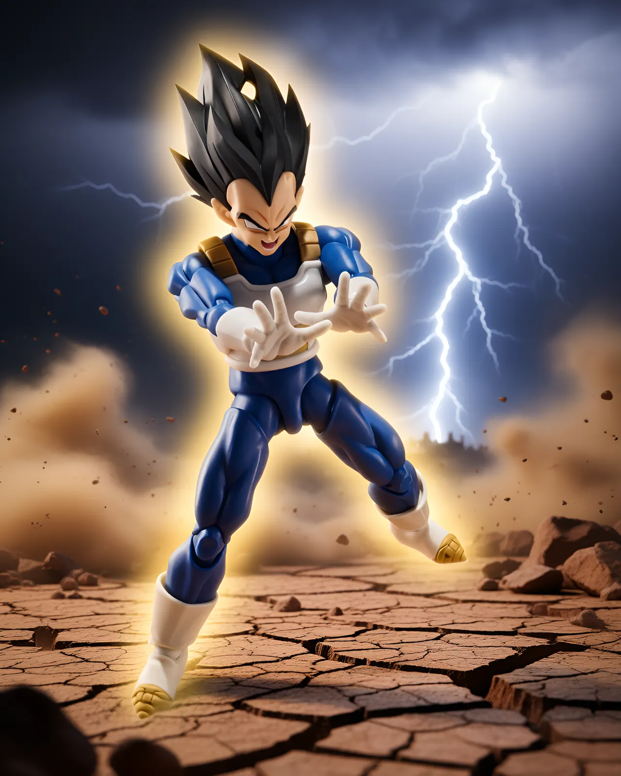 Bandai Spirits S.H.Figuarts Vegeta (Z-Fighters) Action Figure - Image 5