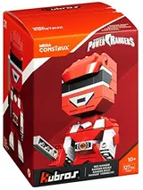 Mega Construx Power Rangers Red Ranger Kubros Buildable Figure - Thumbnail 3