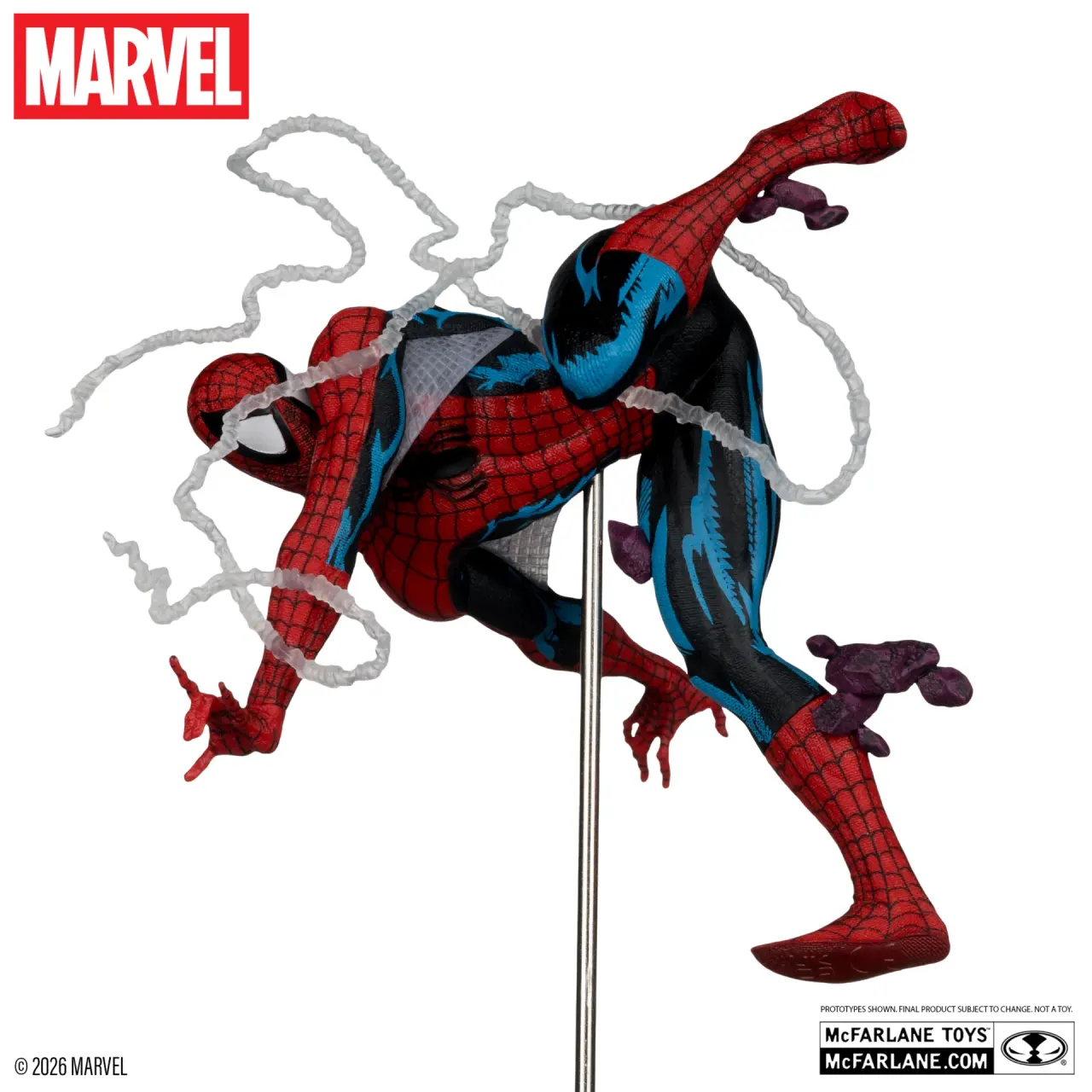 McFarlane Toys Marvel Legends Retro Spider-Man (Last Stand) 6" - Image 1