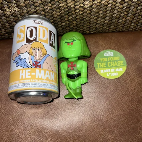 Funko Vinyl Soda Masters of the Universe He-Man Chase & Common