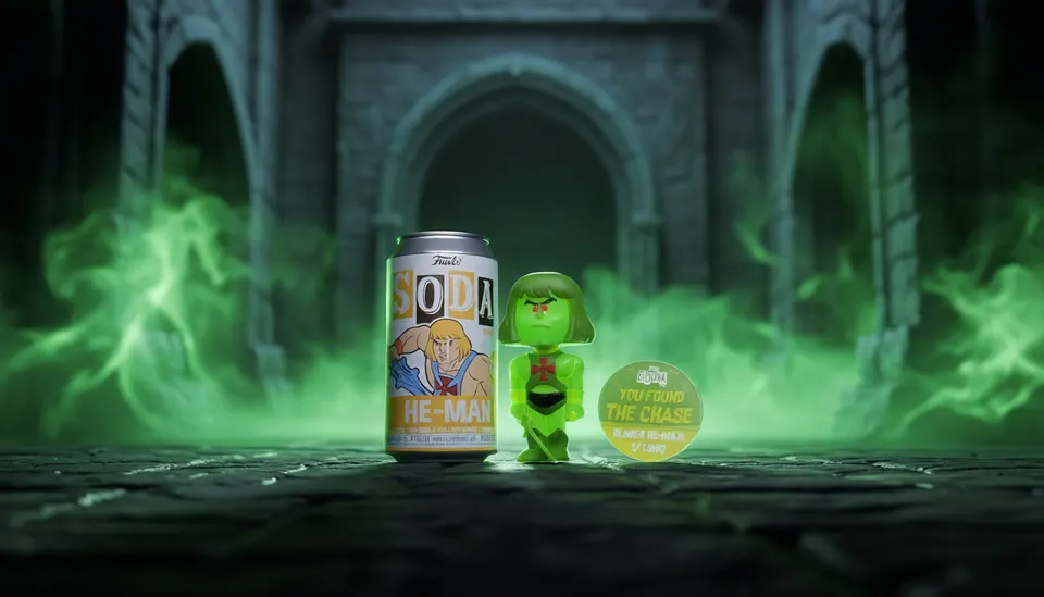 Funko Vinyl Soda Masters of the Universe He-Man Chase & Common