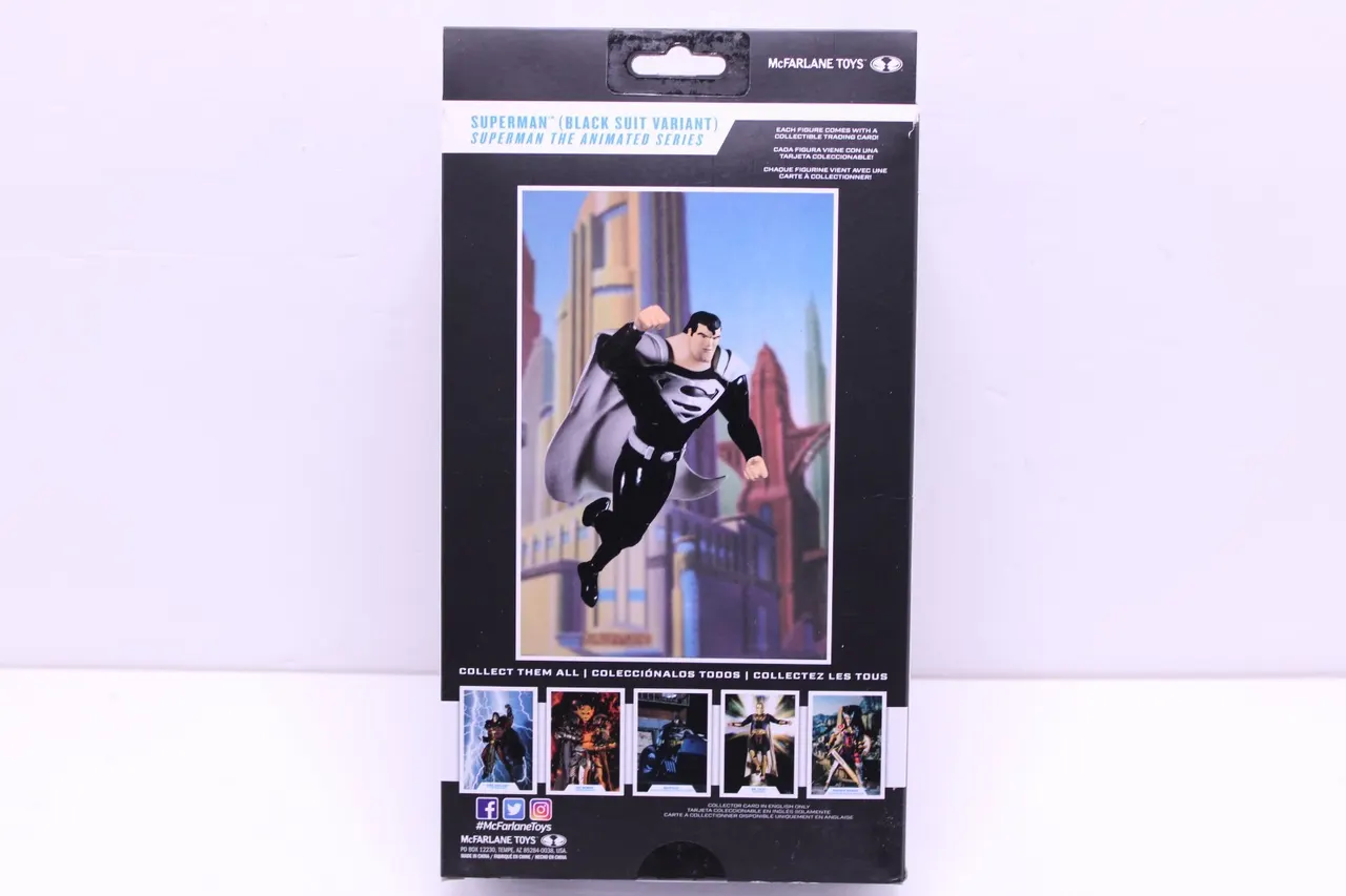 McFarlane Toys DC Multiverse Superman Black Variant 7" Figure - Image 5