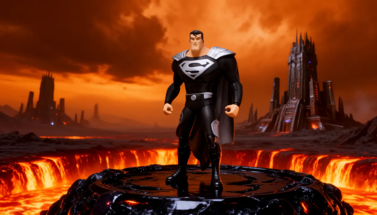 McFarlane Toys DC Multiverse Superman Black Variant 7" Figure - Image 9