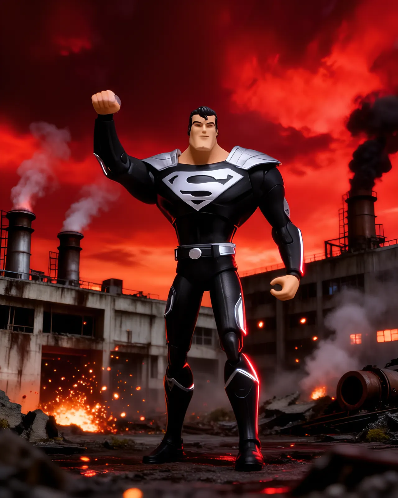 McFarlane Toys DC Multiverse Superman Black Variant 7" Figure - Image 10
