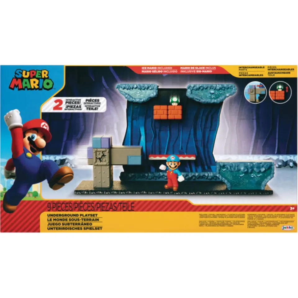 Jakks Pacific World of Nintendo Super Mario Underground Playset - Image 4