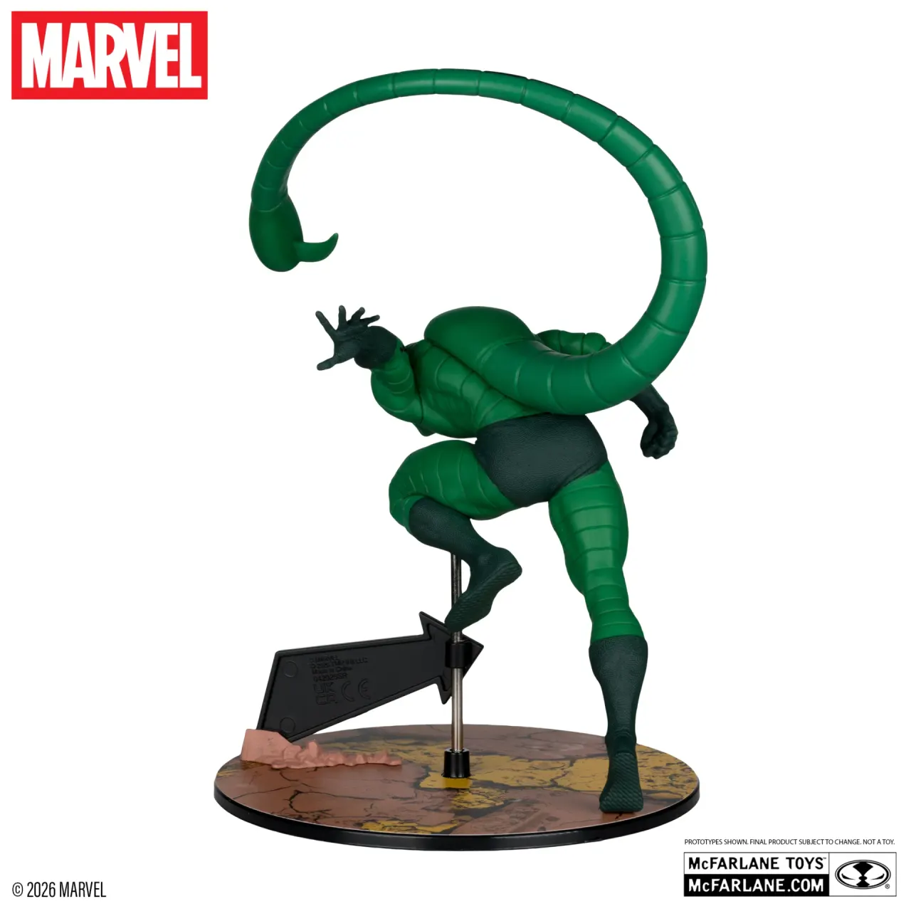 McFarlane Toys Marvel Legends Scorpion (Amazing Spider-Man #318) 1:10 - Image 2