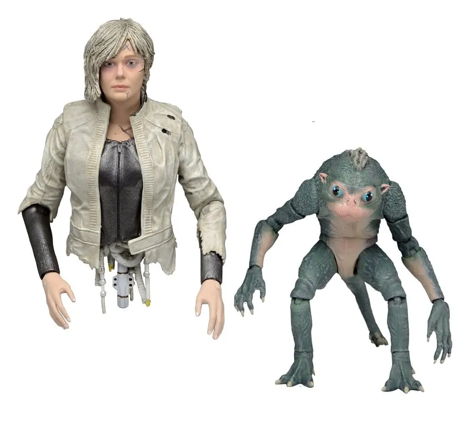 NECA Predator Badlands Ultimate Thia & Bud 7" Action Figure - Image 1
