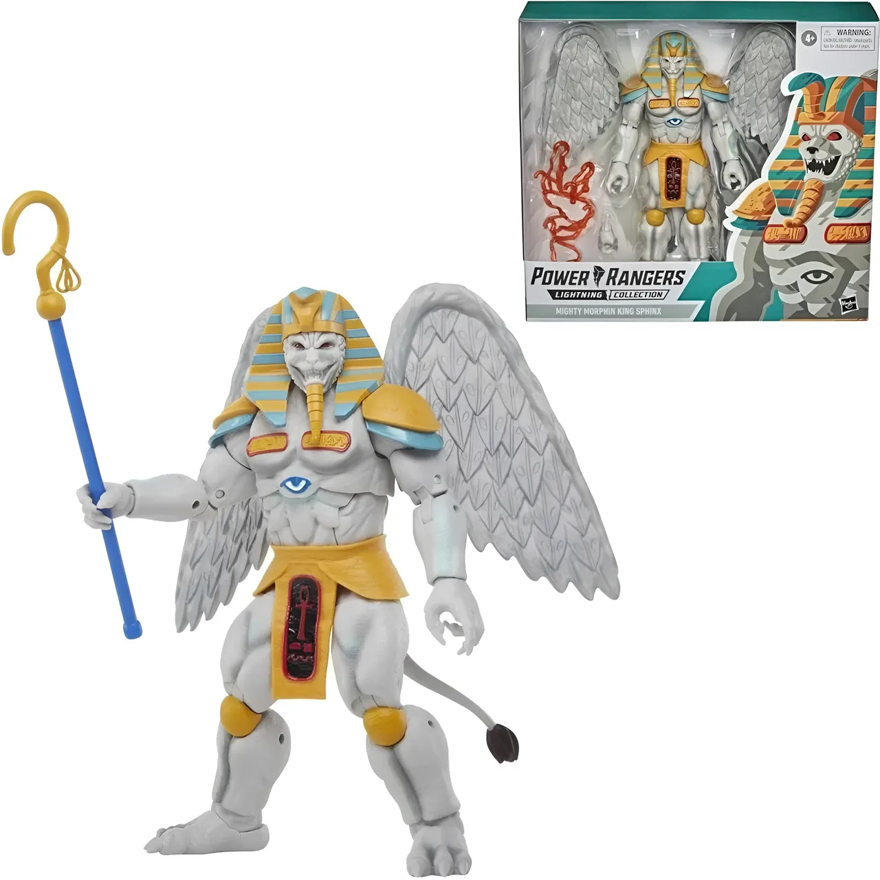 Power Rangers Lightning Collection – King Sphinx 6" Figure - Image 1