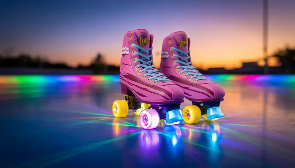 Giochi Preziosi Luna Valente Light‑Up Training Skates – Soy Luna